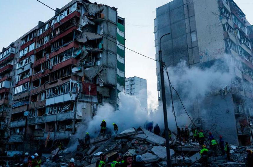 Kiev volvió a quedar bajo fuego- Rusia lanzó un ataque masivo con drones y misiles que dejó al menos 16 muertos