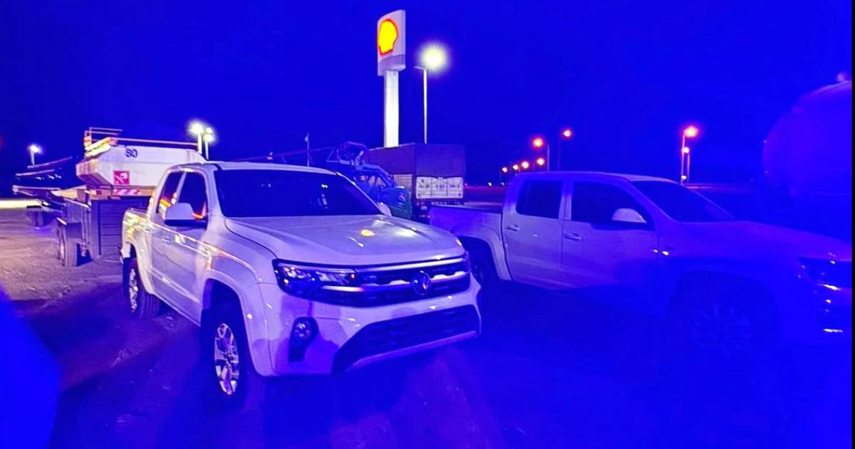 La detención se produjo en una estación de servicio sobre la Ruta 35 en realicó