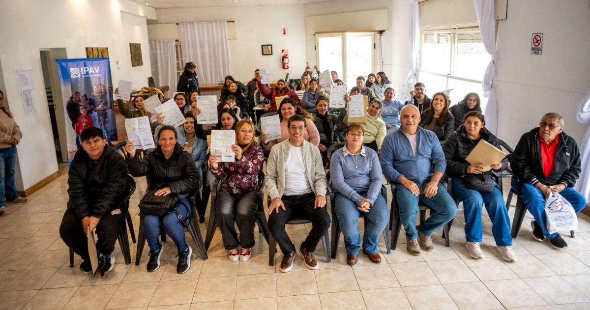 El acto formal se hizo en La Vieja Usina