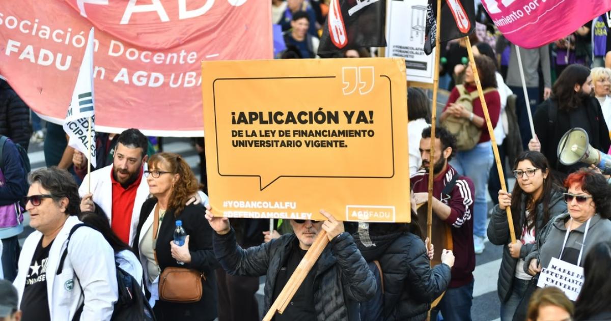 La Cuarta Marcha Universitaria del pasado 12 de mayo