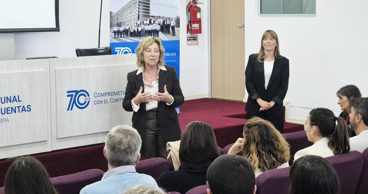 Los concejales santarroseños fueron recibidos por las autoridades del Tribunal de Cuentas