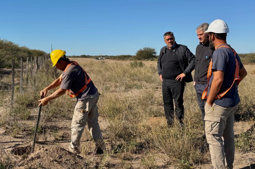 El desarrollo de la obra ante la mirada de Andrés Zulueta y Juan Barrionuevo