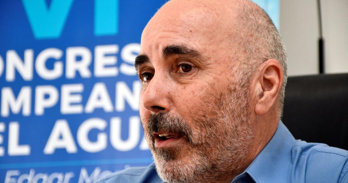  El secretario de Recursos Hídricos de la provincia José Gobbi