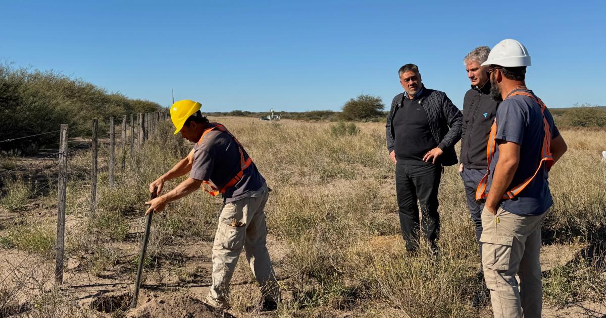 El desarrollo de la obra ante la mirada de Andrés Zulueta y Juan Barrionuevo
