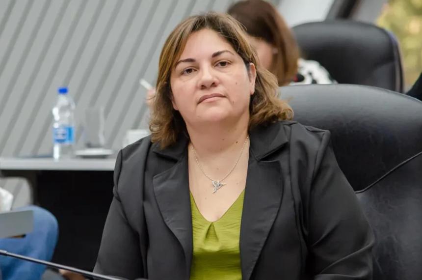 La diputada Liliana Robledo