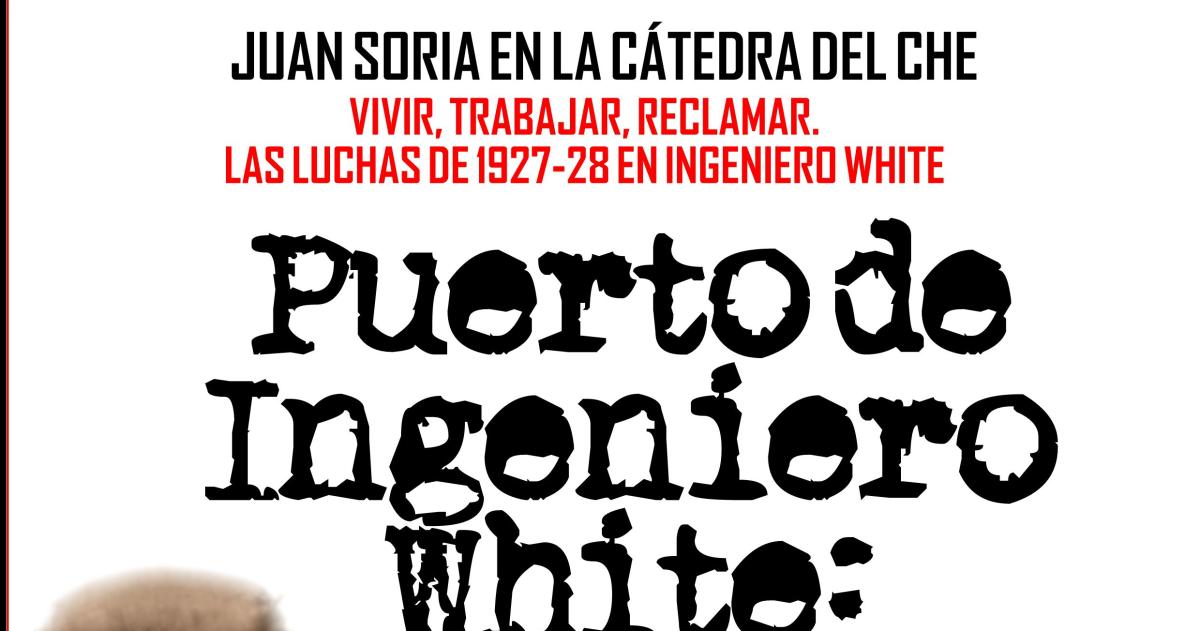 La charla estar� a cargo de Juan Soria