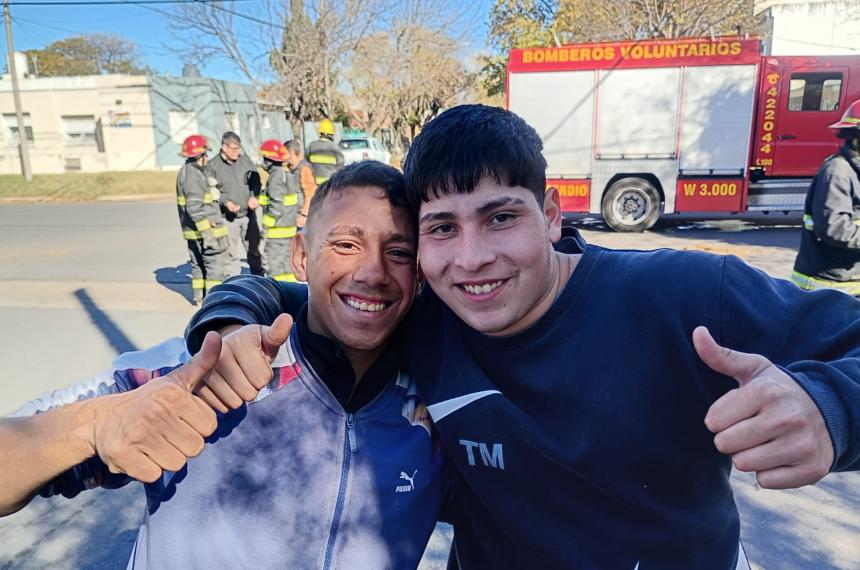 Los protagonistas de la hazaña son Bruno Sala y Adri�n Guerna
