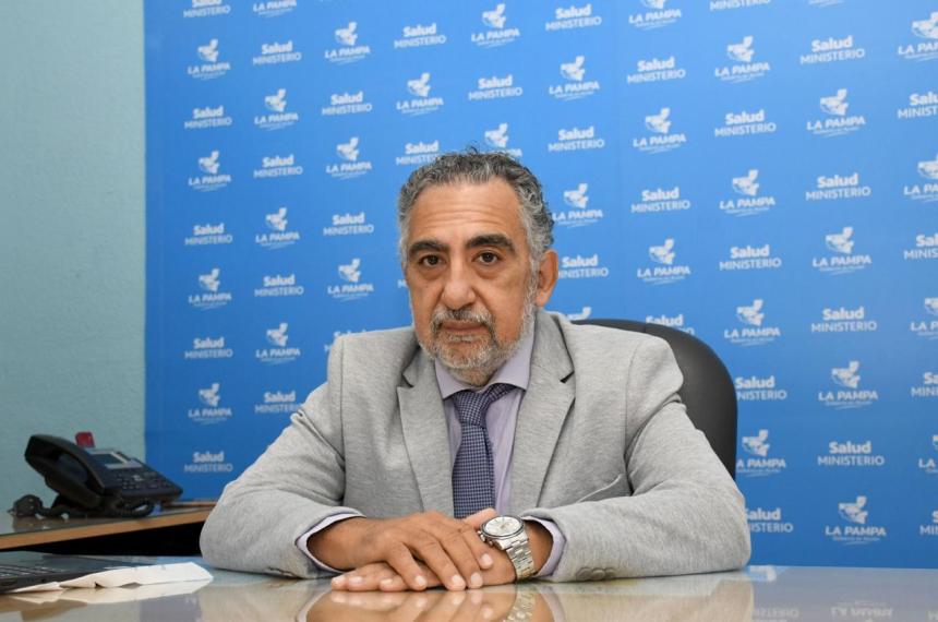 El subsecretario de Salud de la provincia Gustavo Vera