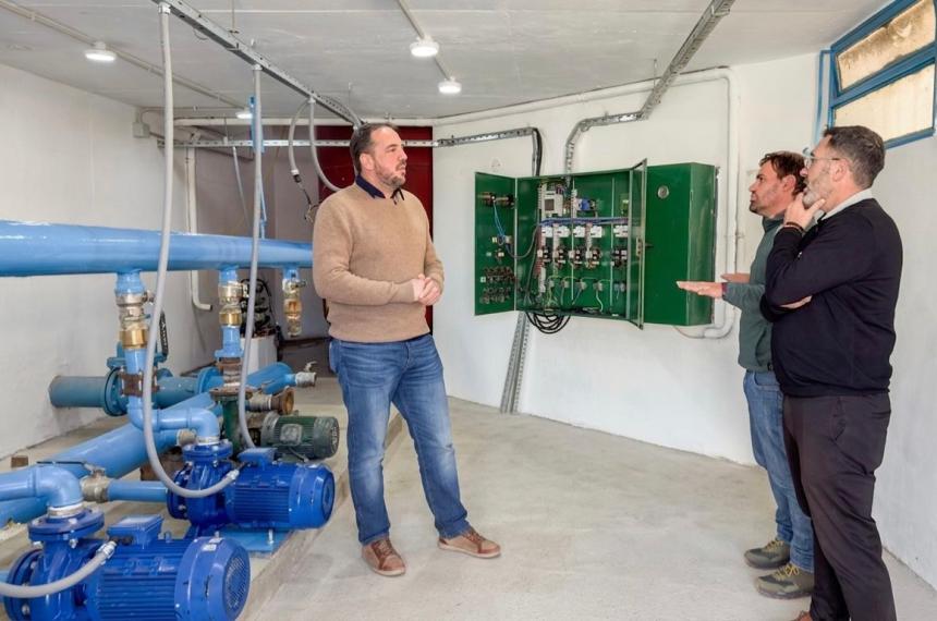 Di N�poli recorrió el centro renovado