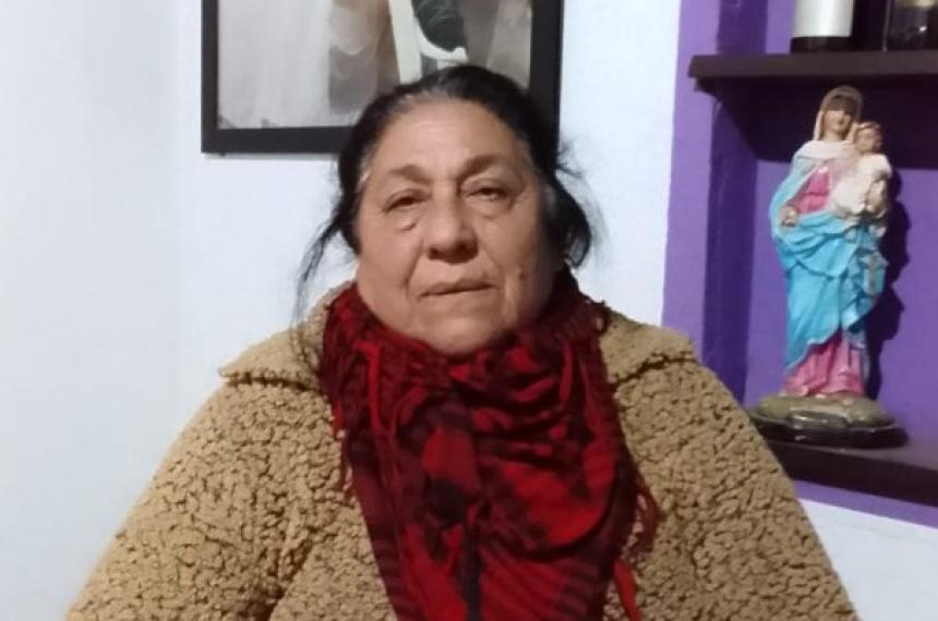 Matilde Z�ñiga contó la experiencia que vivió en su campo de Carro Quemado