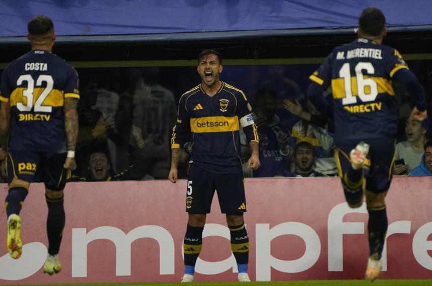 Paredes el artífice de la jugada que derivó en el gol