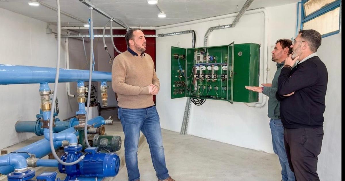 Di N�poli recorrió el centro renovado
