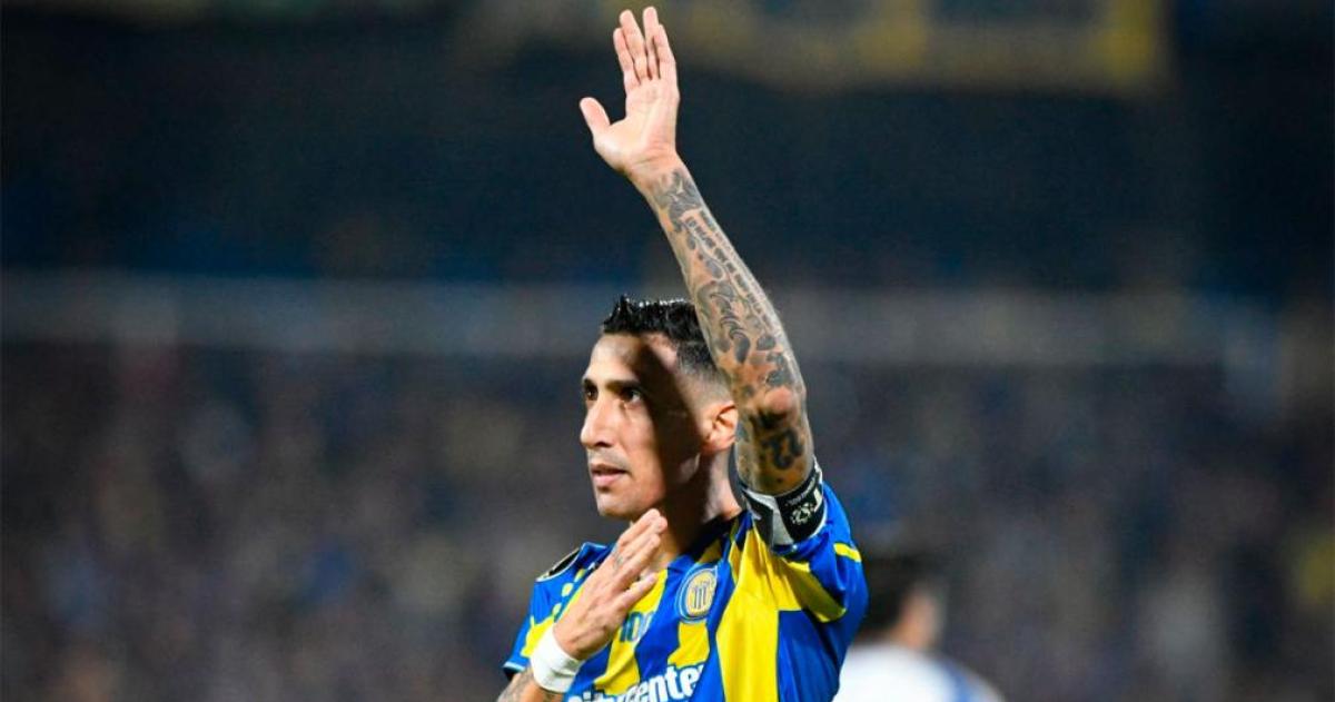 Rosario Central goleó brilló Di María y clasificó a octavos