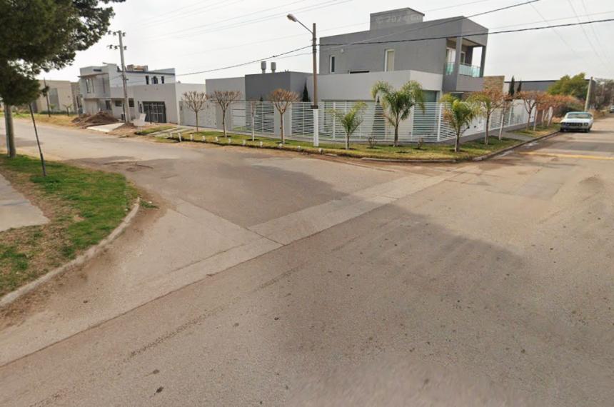La esquina de Palacios y Nicanoff en el sector de mayor valorización comercial del barrio Villa Martita