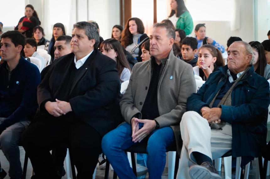 El encuentro celebratorio fue en la Escuela 161