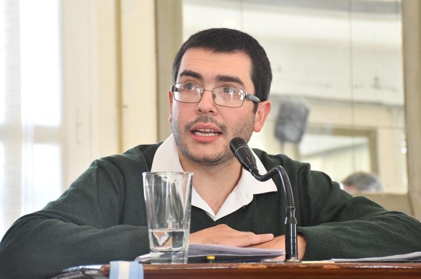 El concejal de la UCR Diego Camargo