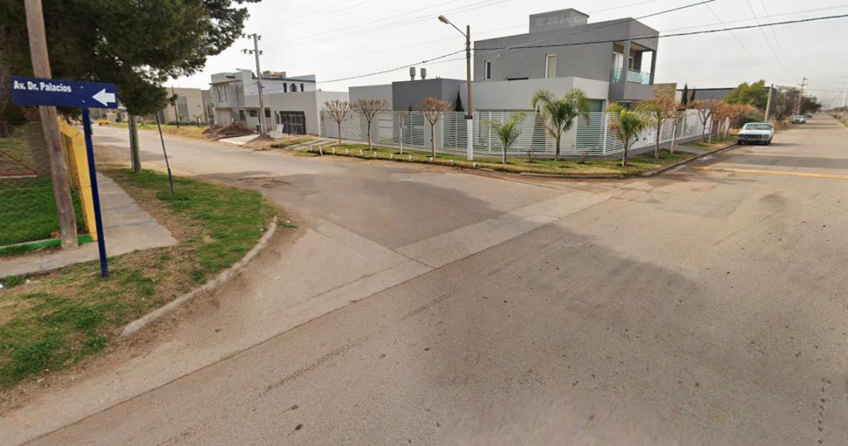 La esquina de Palacios y Nicanoff en el sector de mayor valorización comercial del barrio Villa Martita