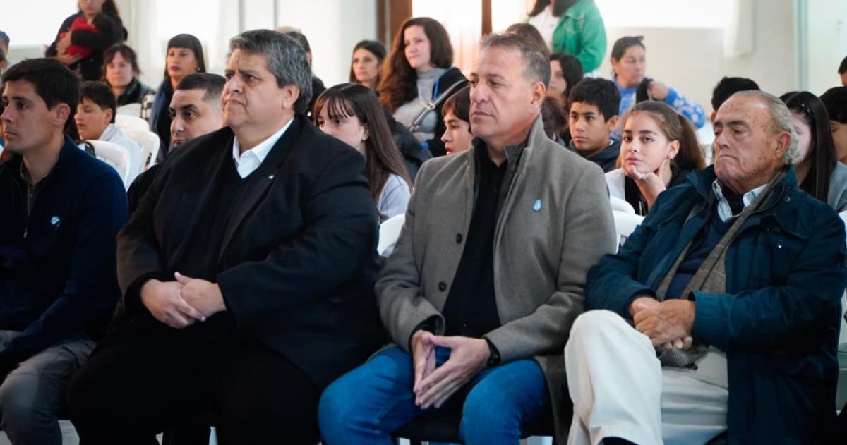El encuentro celebratorio fue en la Escuela 161