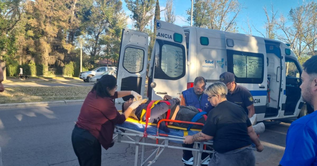 El siniestro vial ocurrió a la altura del 5500 de la transitada avenida
