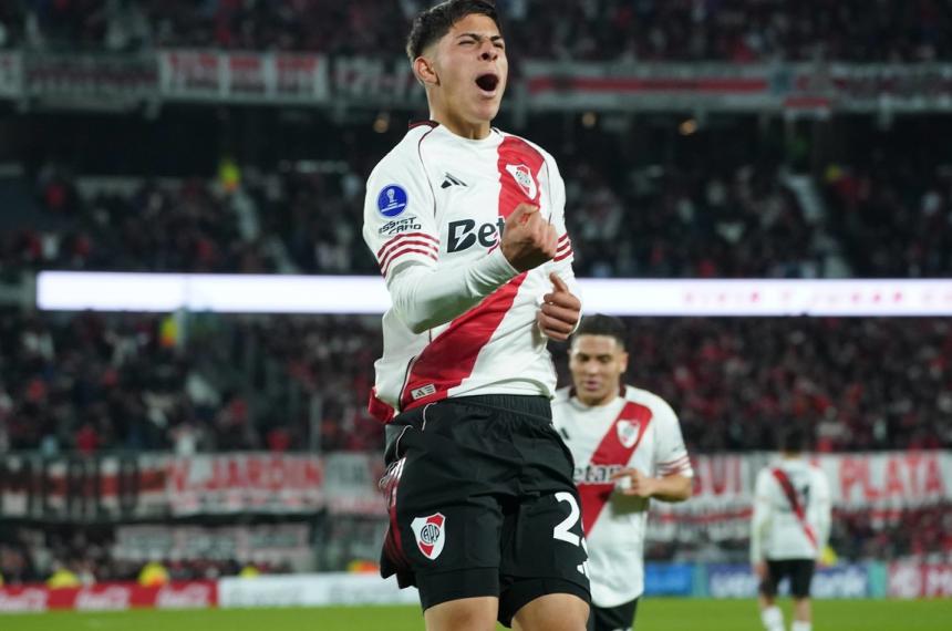 River lo empató con un gol agónico