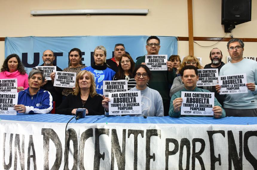 El caso de la docente Ana Cecilia Contreras movilizó a la comunidad educativa