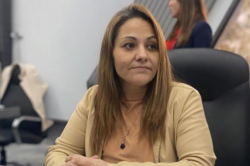 La diputada provincial Gisela Cuadrado