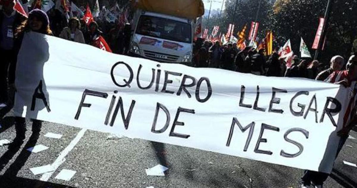 Una encuesta privada reveló que el 87-en-porciento- de los empleados considera insuficiente su salario
