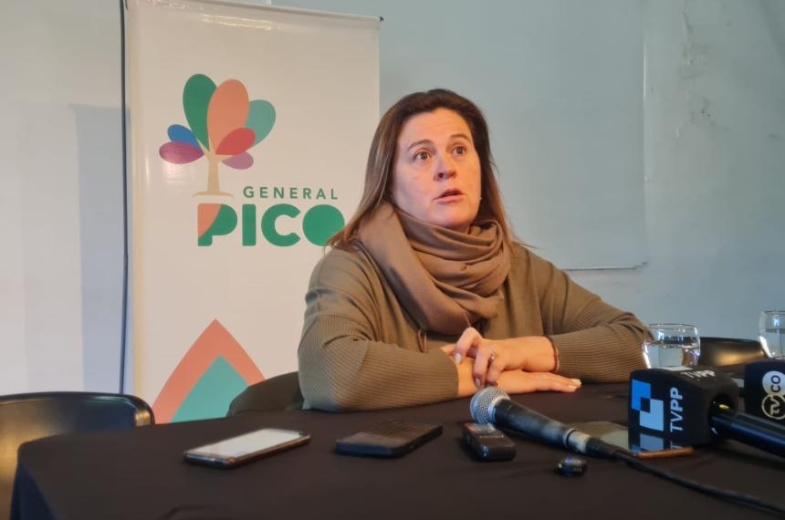 Intendenta de Genedral Pico Fernanda Alonso