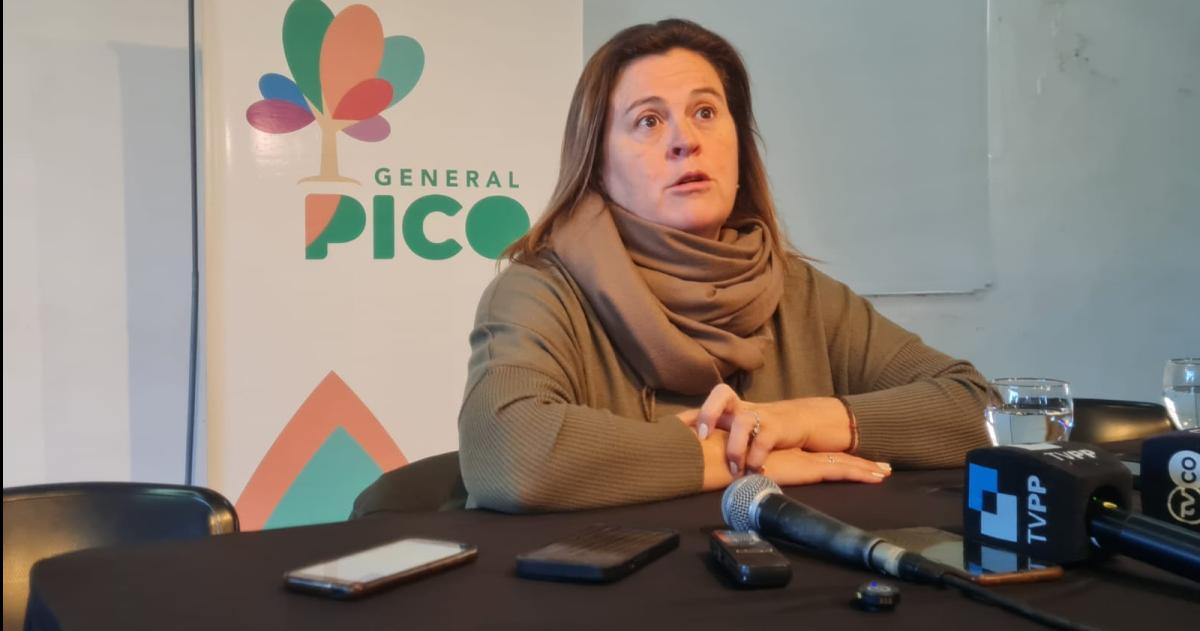 Intendenta de Genedral Pico Fernanda Alonso
