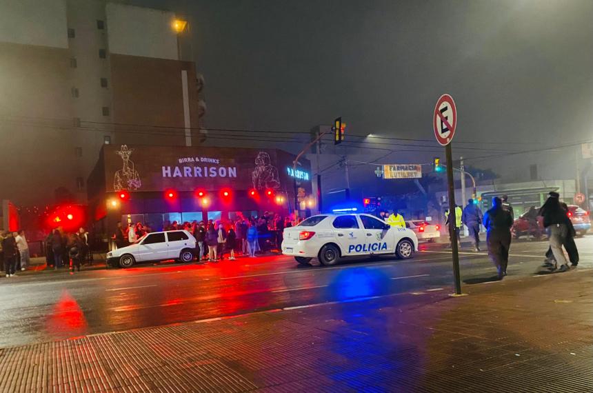 El pub Harrison fue escenario una vez m�s de un violento episodio