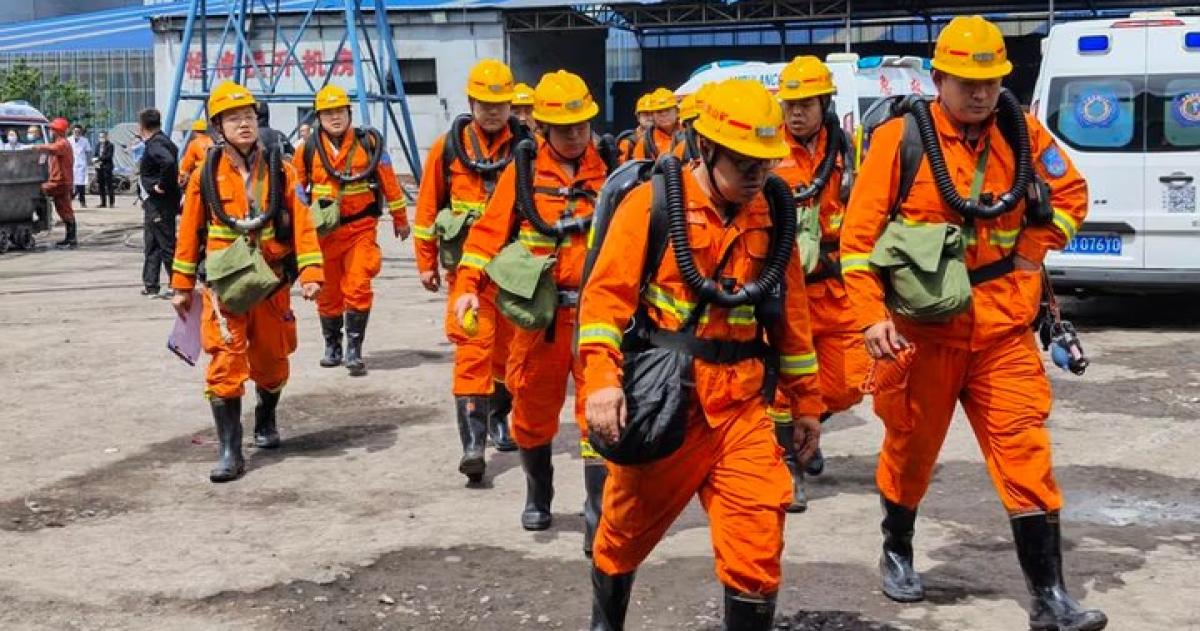 La llegada de los bomberos