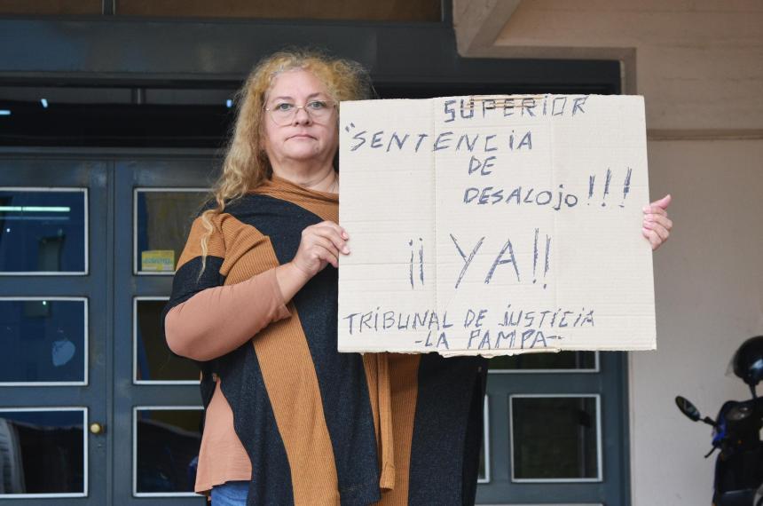 La propietaria del 50-en-porciento- del inmueble La Recova  Liliana Ortiz