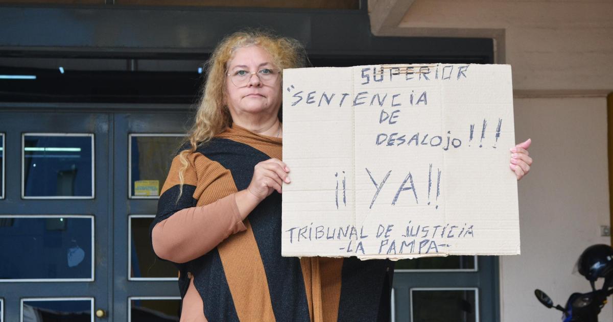 La propietaria del 50-en-porciento- del inmueble La Recova  Liliana Ortiz