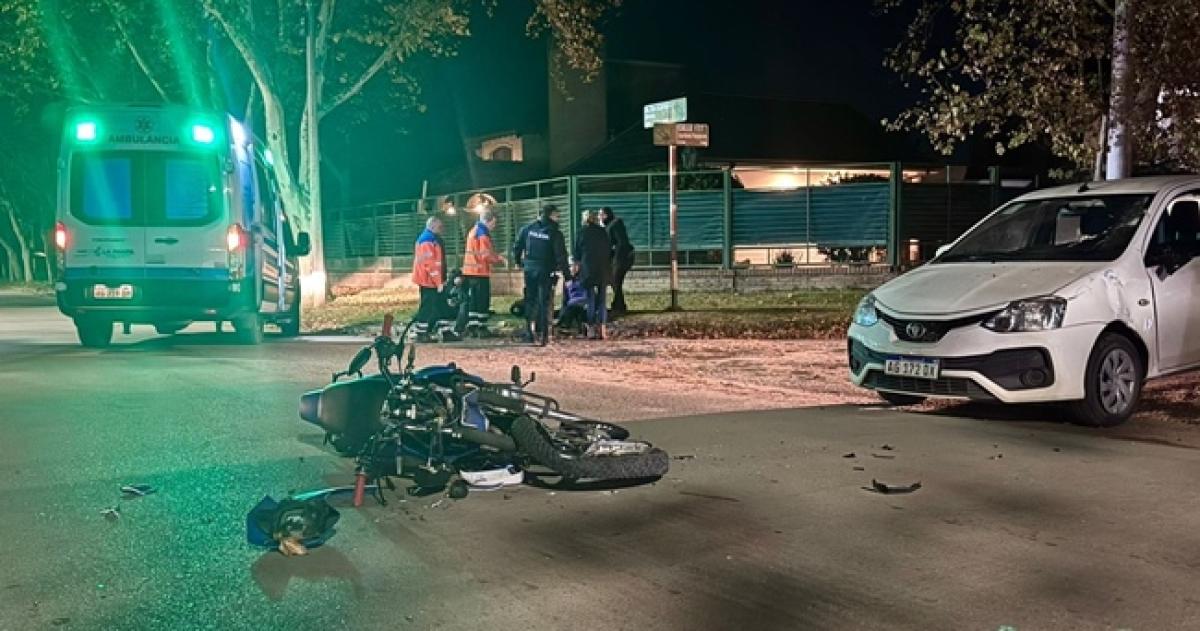 El siniestro ocurrió en la intersección de calle 117 y Avenida San Martín