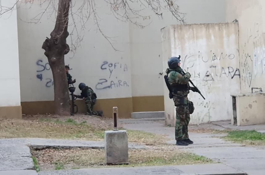 El artefacto fue encontrado tras un �rbol