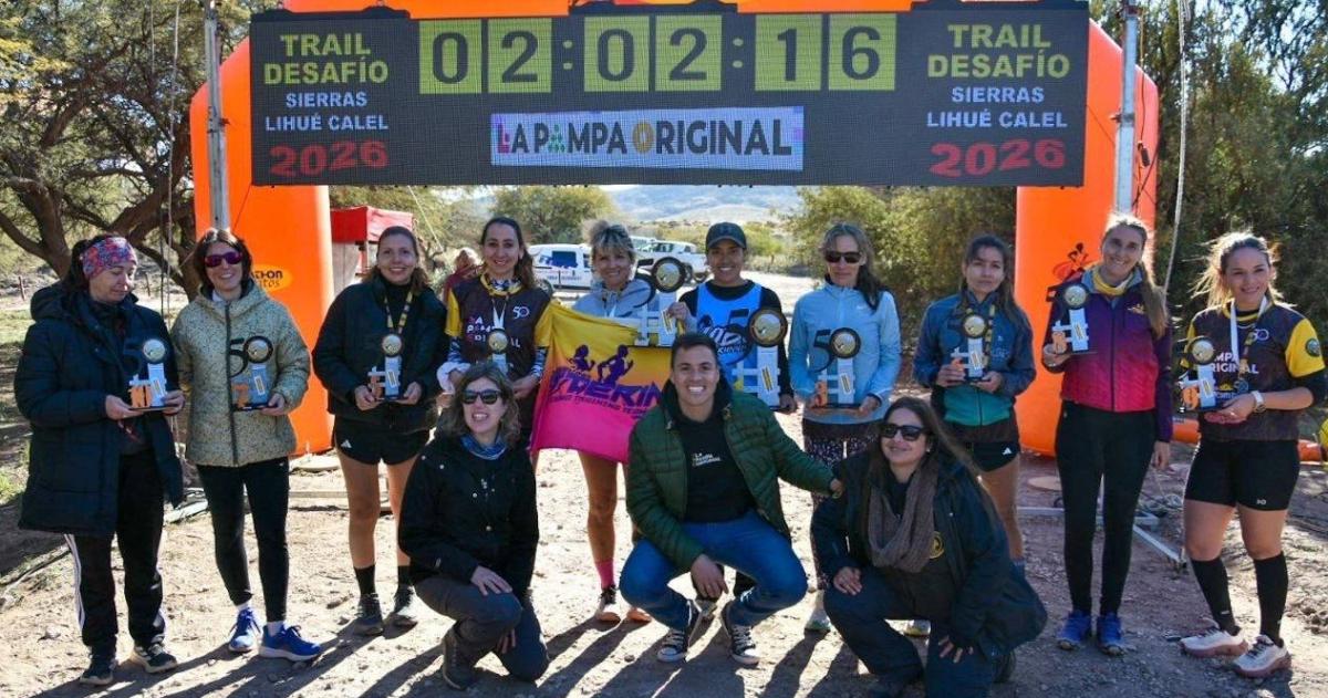 importante convocatoria para el Trail Desafío en Lihué Calel
