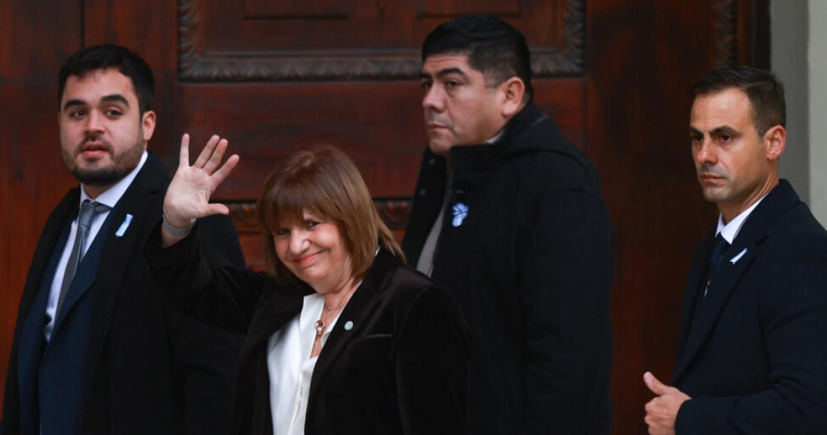 Patricia Bullrich fue marginada de la comitiva presidencial