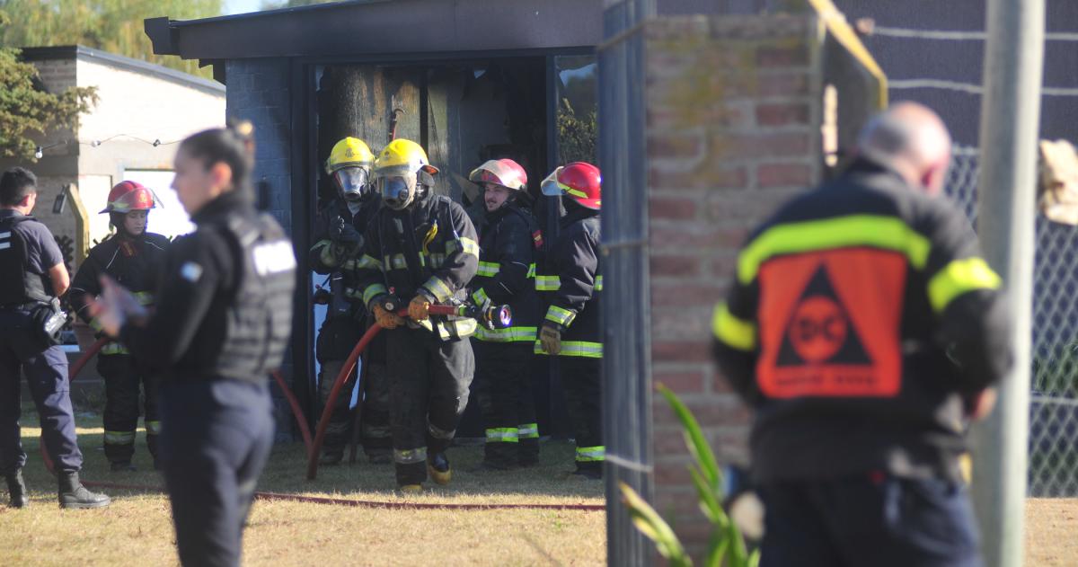 Intervinieron los bomberos en General Pico