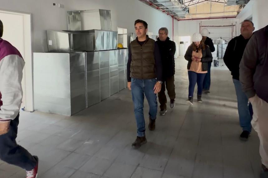 El ministro Intronati encabezó una recorrida