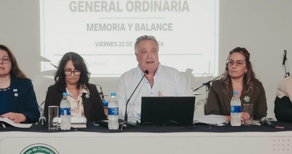 Lovera encabezó la asamblea para aprobar memoria y balance el CEC en Pico