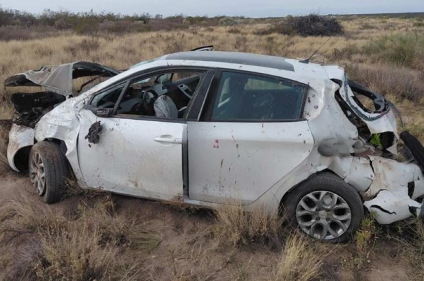 La pareja viajaba en un Peugeot 208