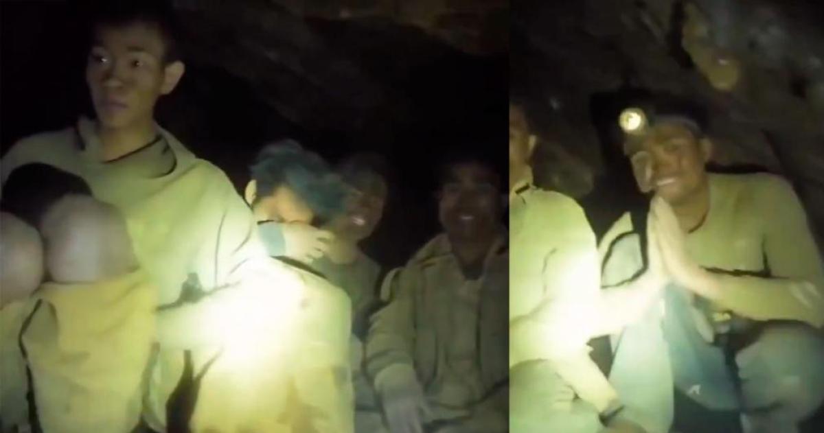 Milagro bajo tierra en Laos- encontraron vivos a cinco hombres atrapados en una cueva inundada