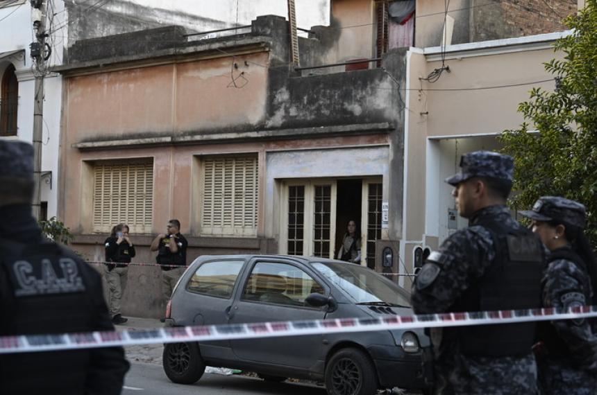 El allanamiento a la casa donde ingresó Agostina
