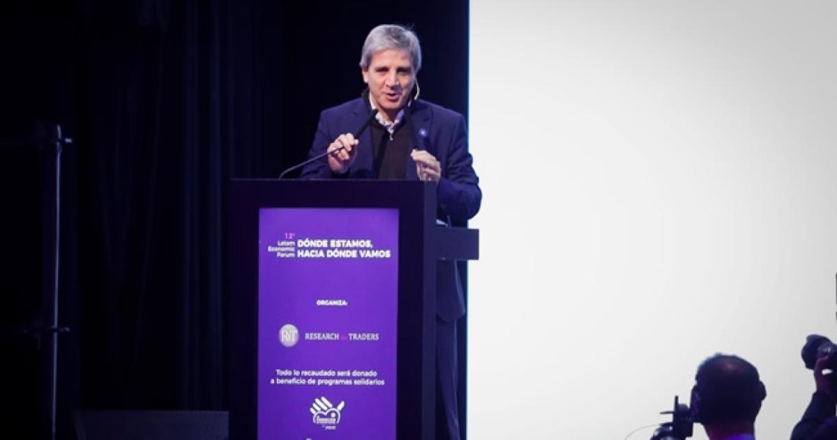 Caputo participó del Latin American Forum en buenos Aires