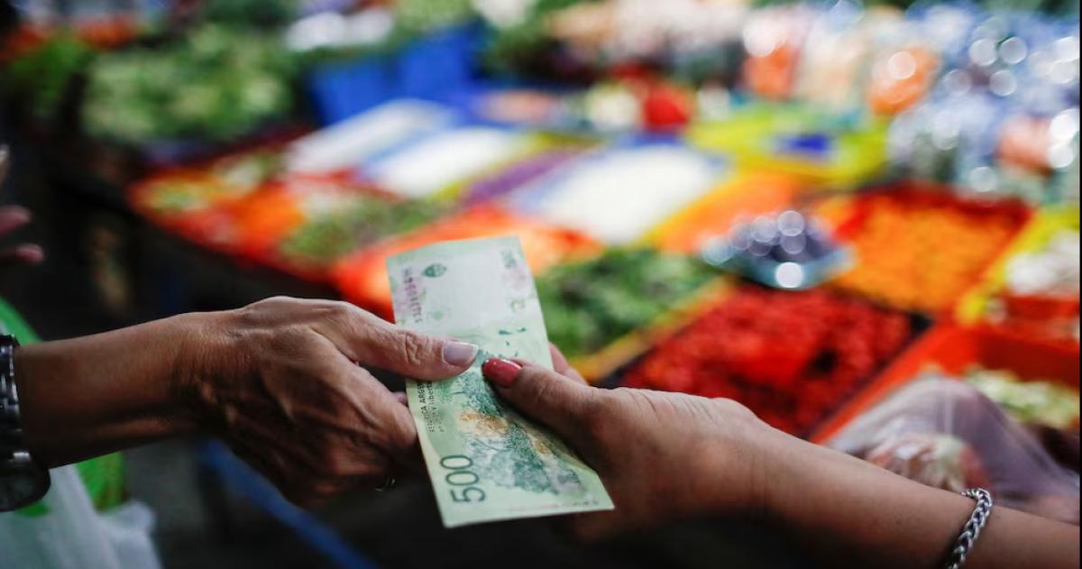 El ministro de Economía Luis Caputo sostuvo que en mayo la inflación estar� por debajo del 26-en-porciento- de abril
