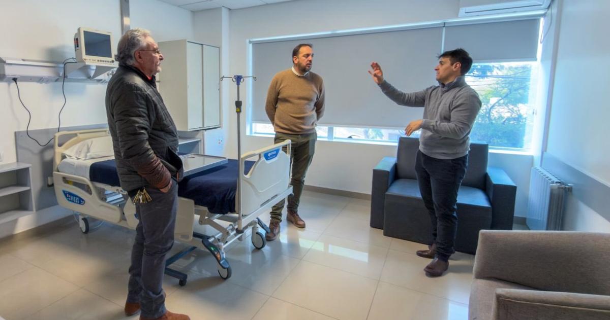 Di N�poli recorrió las obras en FAERAC