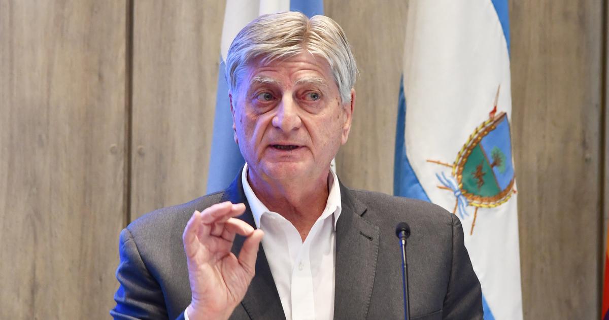 El gobernador Sergio Ziliotto