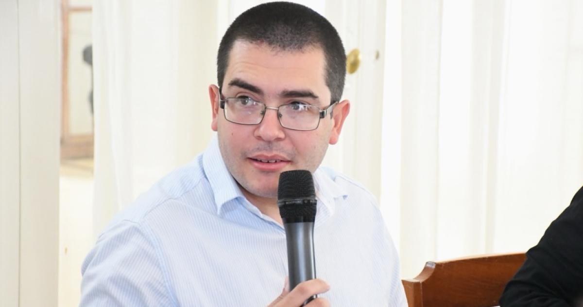 El concejal Diego Camargo