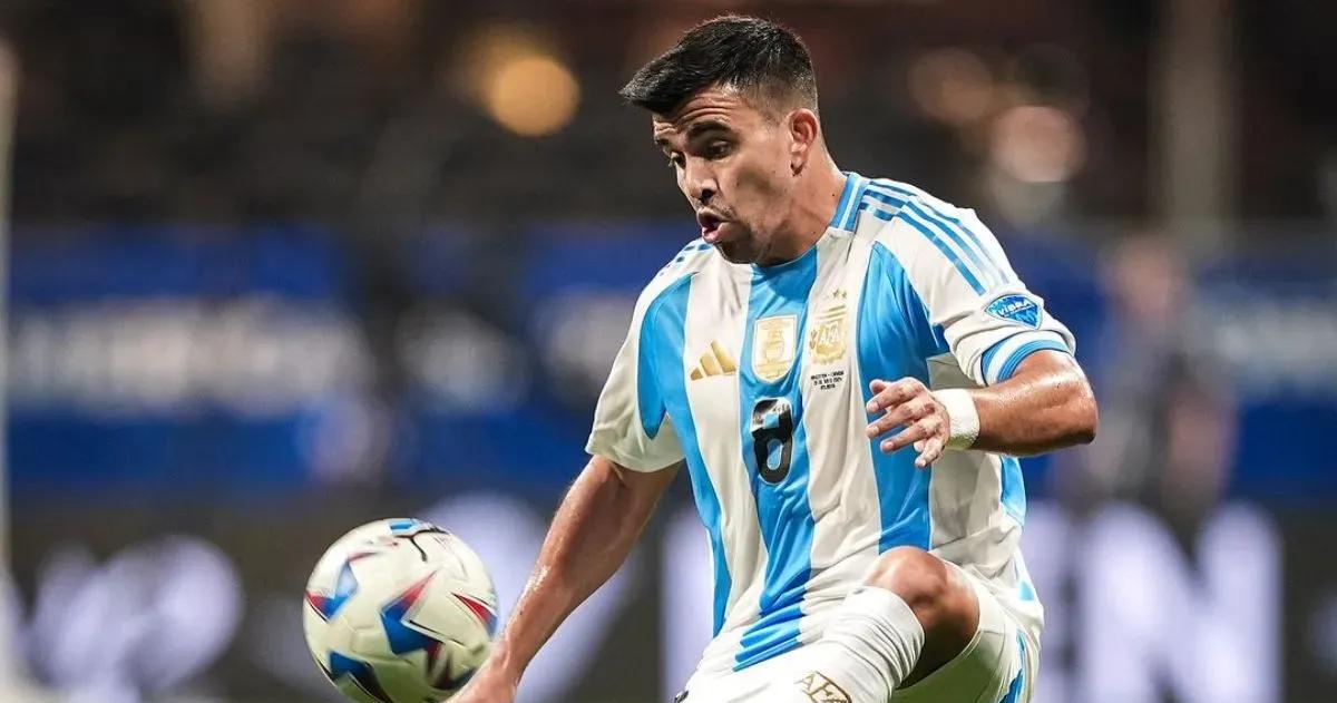 Marcos Acuña uno de los campeones de Qatar que se quedó afuera de la lista