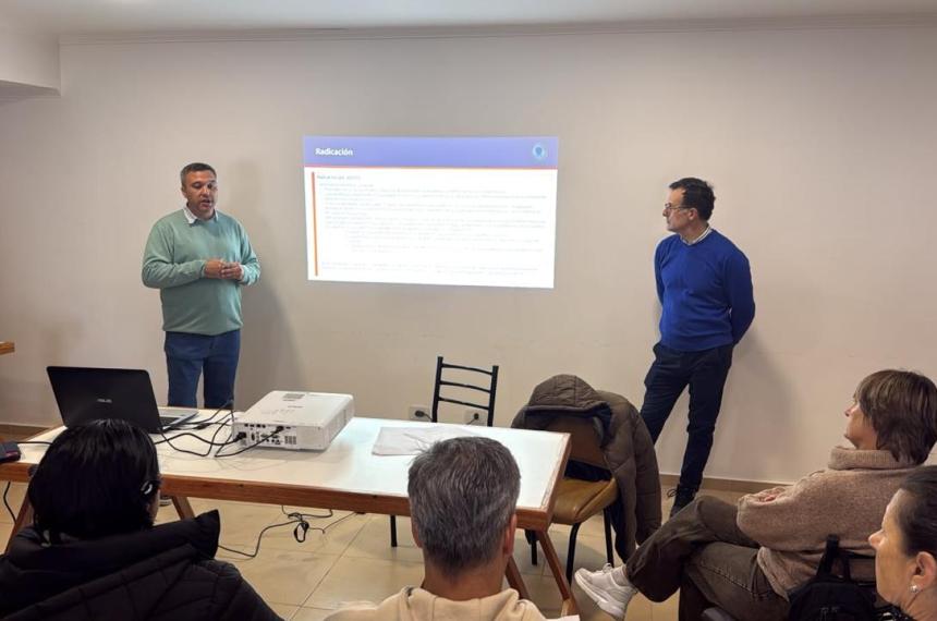 La capacitación estuvo destinada a mandatarios y profesionales vinculados a la actividad registral
